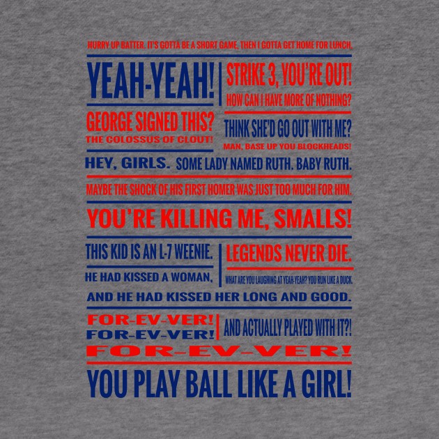 The Sandlot Quotes by The90sMall